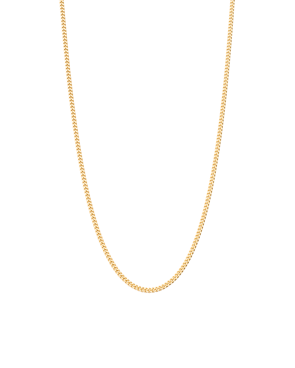 Bespoke Curb Chain 22"-25" - Gold