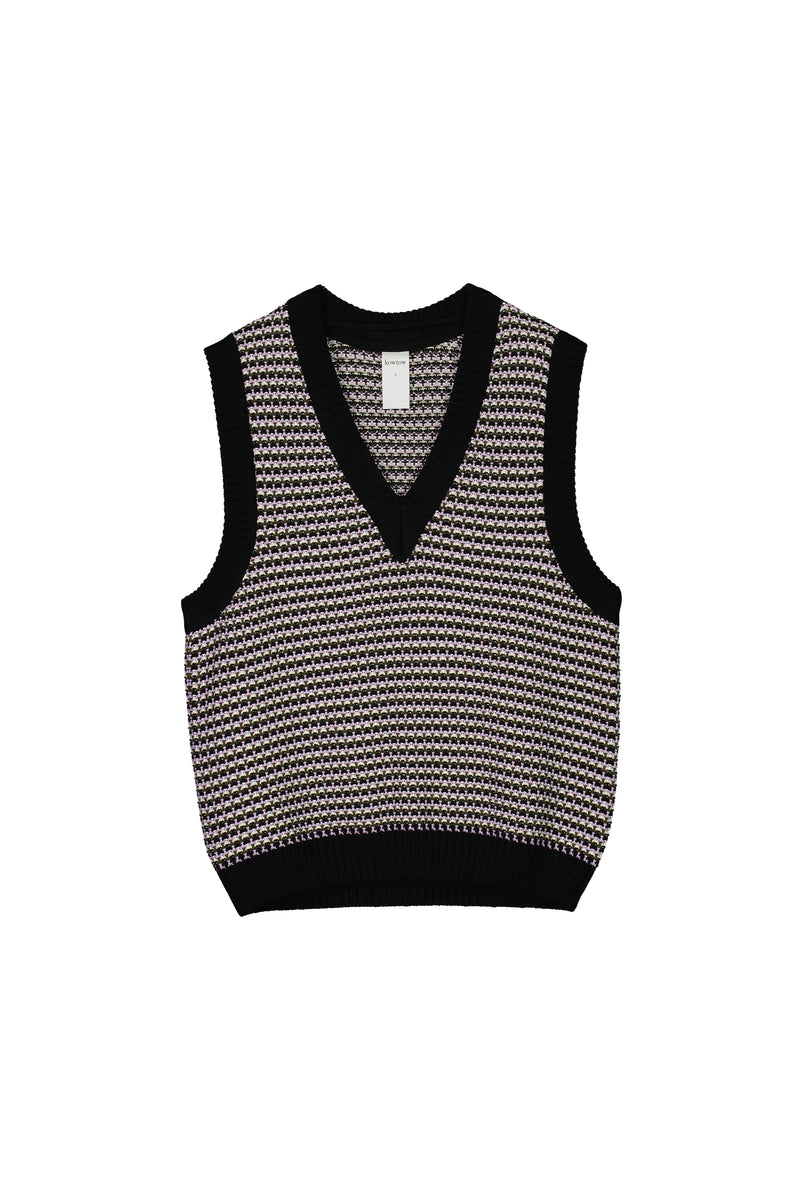 Blanket Vest - Lilac Flora