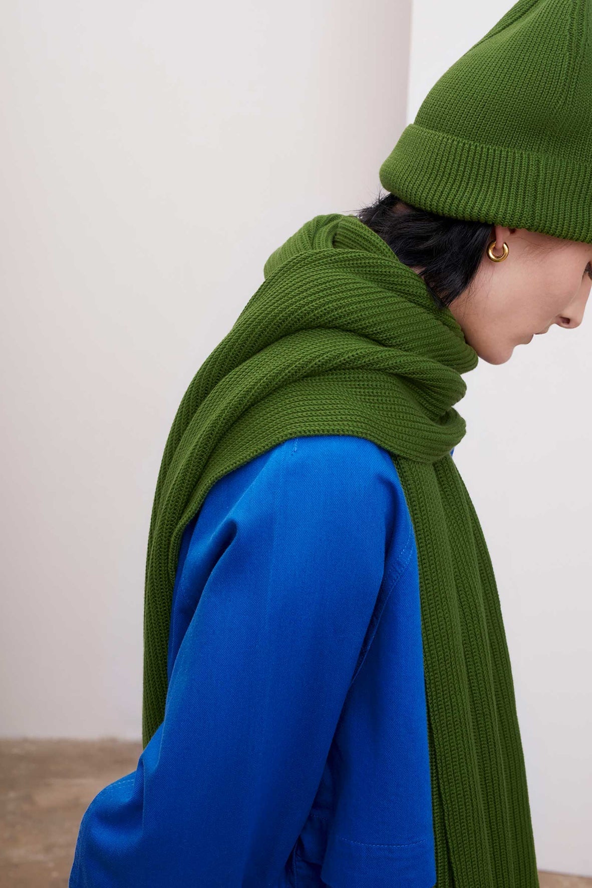 Fisherman Scarf - Grass