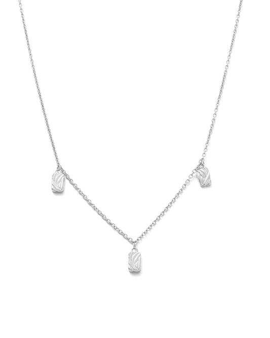 Last Light Trio Necklace - Silver