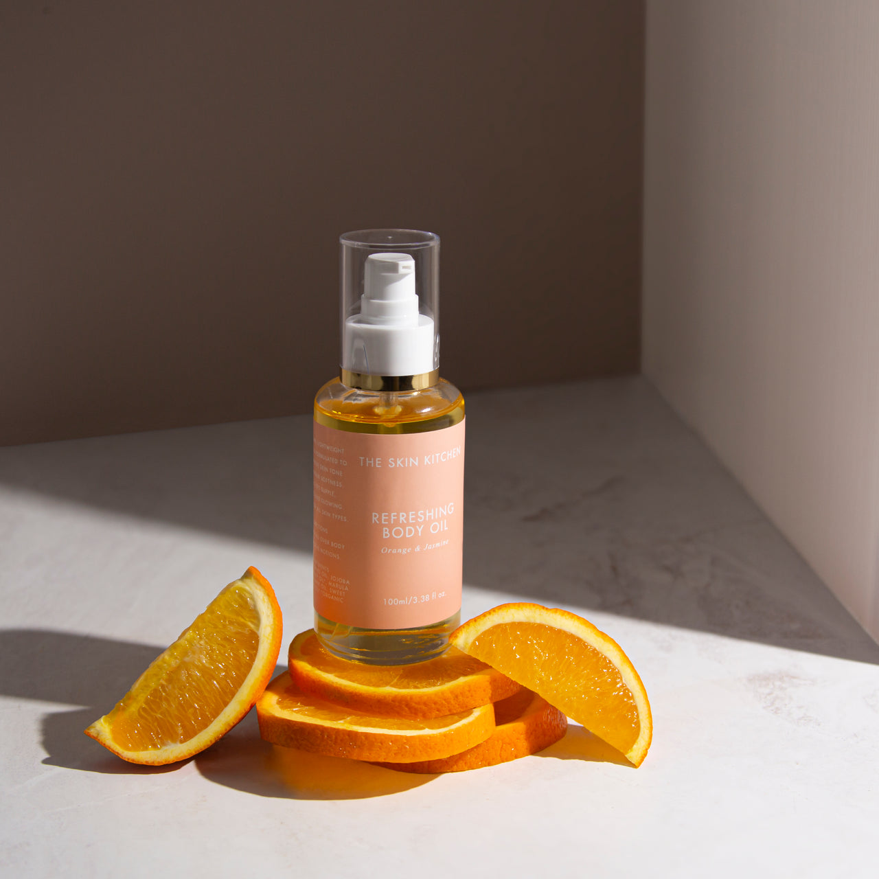 Refreshing Orange and Jasmine Body Oil