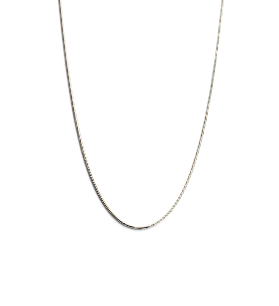 Snake Chain 18" - Silver