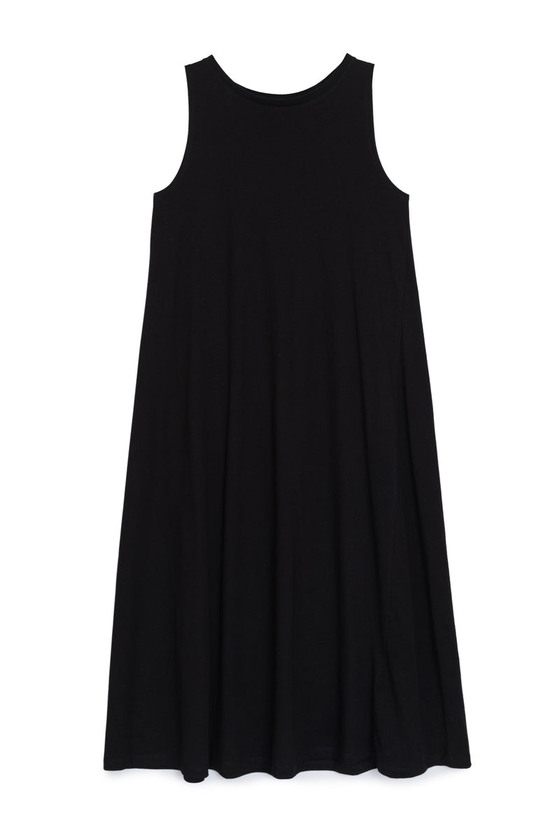 Tank Swing Dress - Black